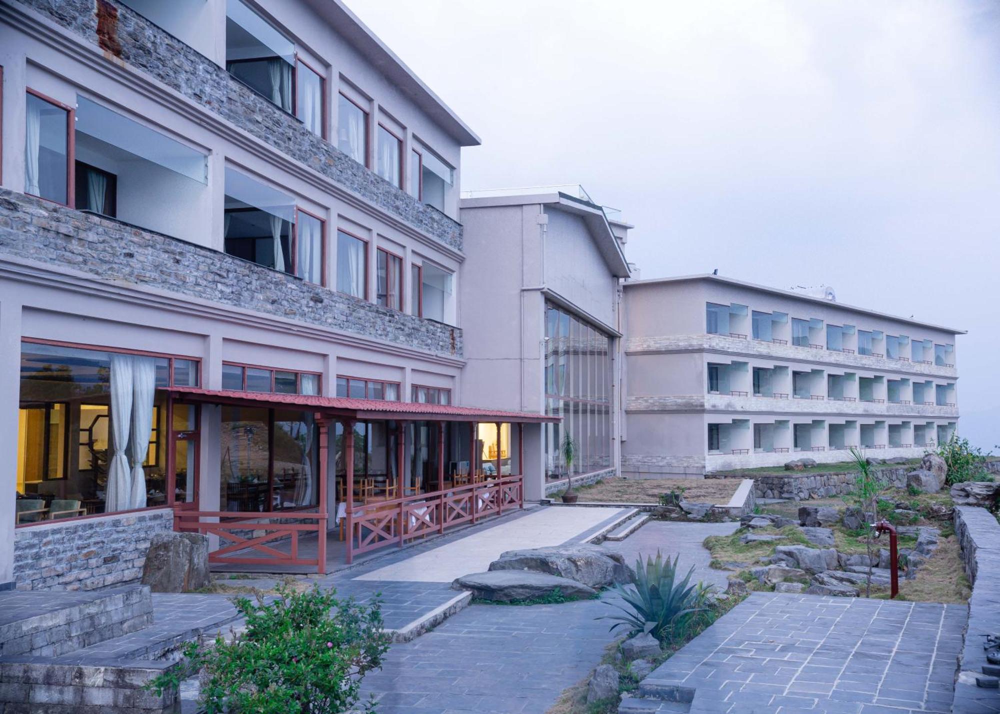 安娜普尔纳景观萨兰科特私有酒店 博卡拉 外观 照片